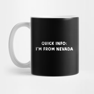 Nevada Cool & Funny Mug